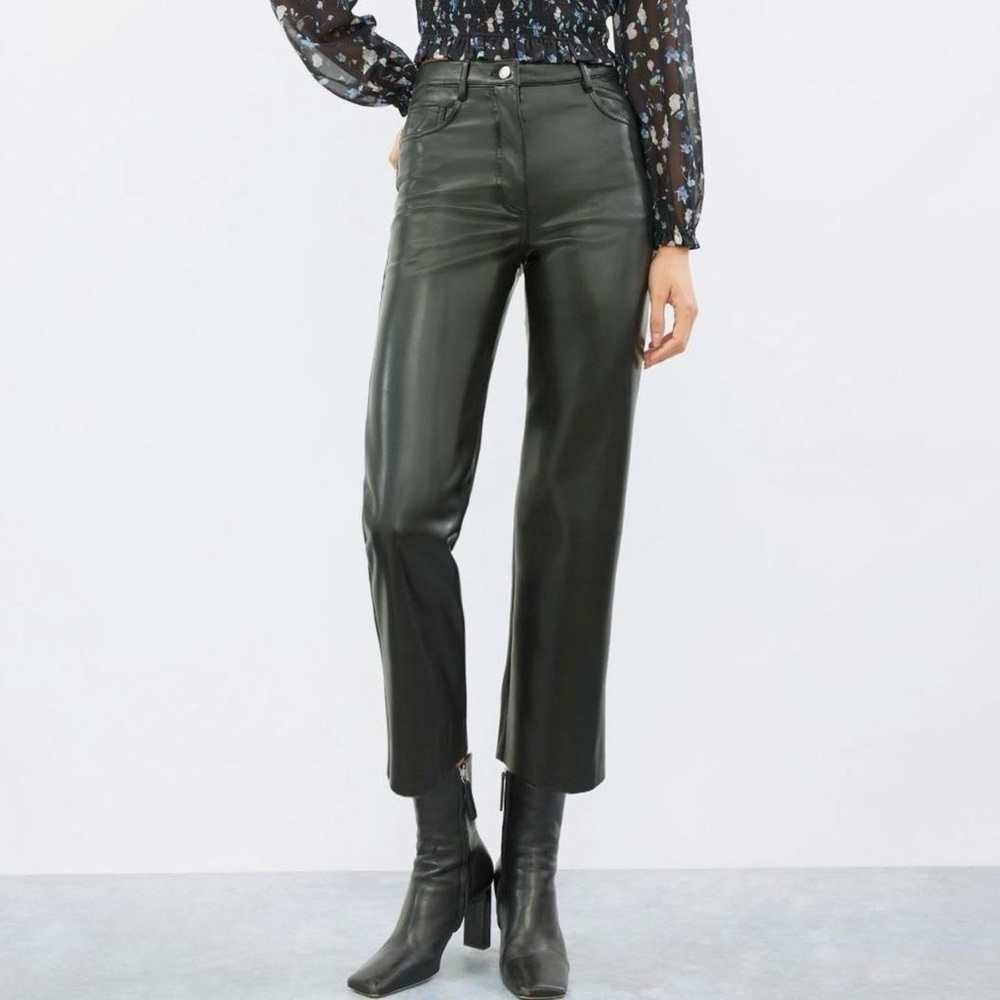 Wilfred Black Straight Leg Pants